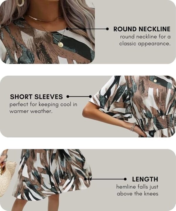 Leriya Fashion Women's Mini Dress | One Piece Dress for Women | Dresses for Women | Trendy Dress for Women - Image 4